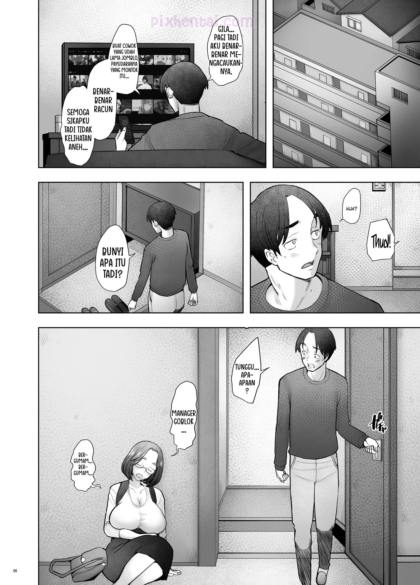 Komik hentai xxx manga sex bokep Wakaba-san Next Door The Ridiculously Stacked Office Lady in Her 30s 6